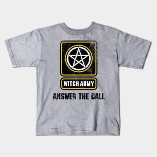 Answer The Call - WITCH ARMY - Distressed Motherland: Fort Salem Kids T-Shirt